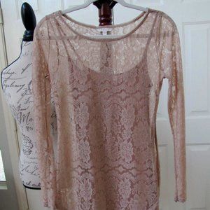 Guess Women Lace Mini Cocktail Dress - Size S